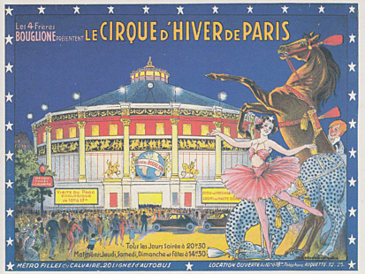 Paris: Cirque d'Hiver