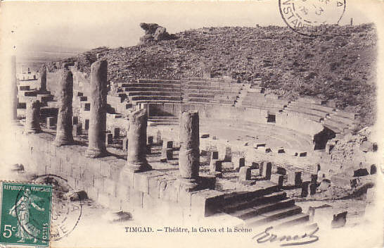 المدينة الجزائرية الساحر تيمقاد  Dz_timgad_theatreromain